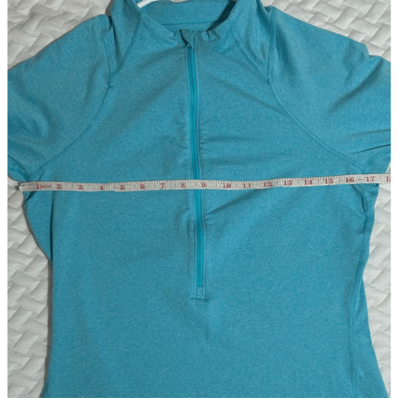 Nike Women’s Light Blue Dri-fit Active Running Jacket 3/4 Sleeves Sz M - Picture 7 of 7